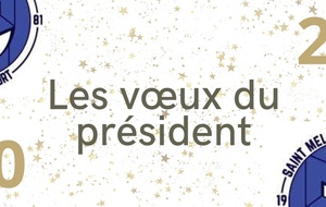 Les vœux du président 2023 !